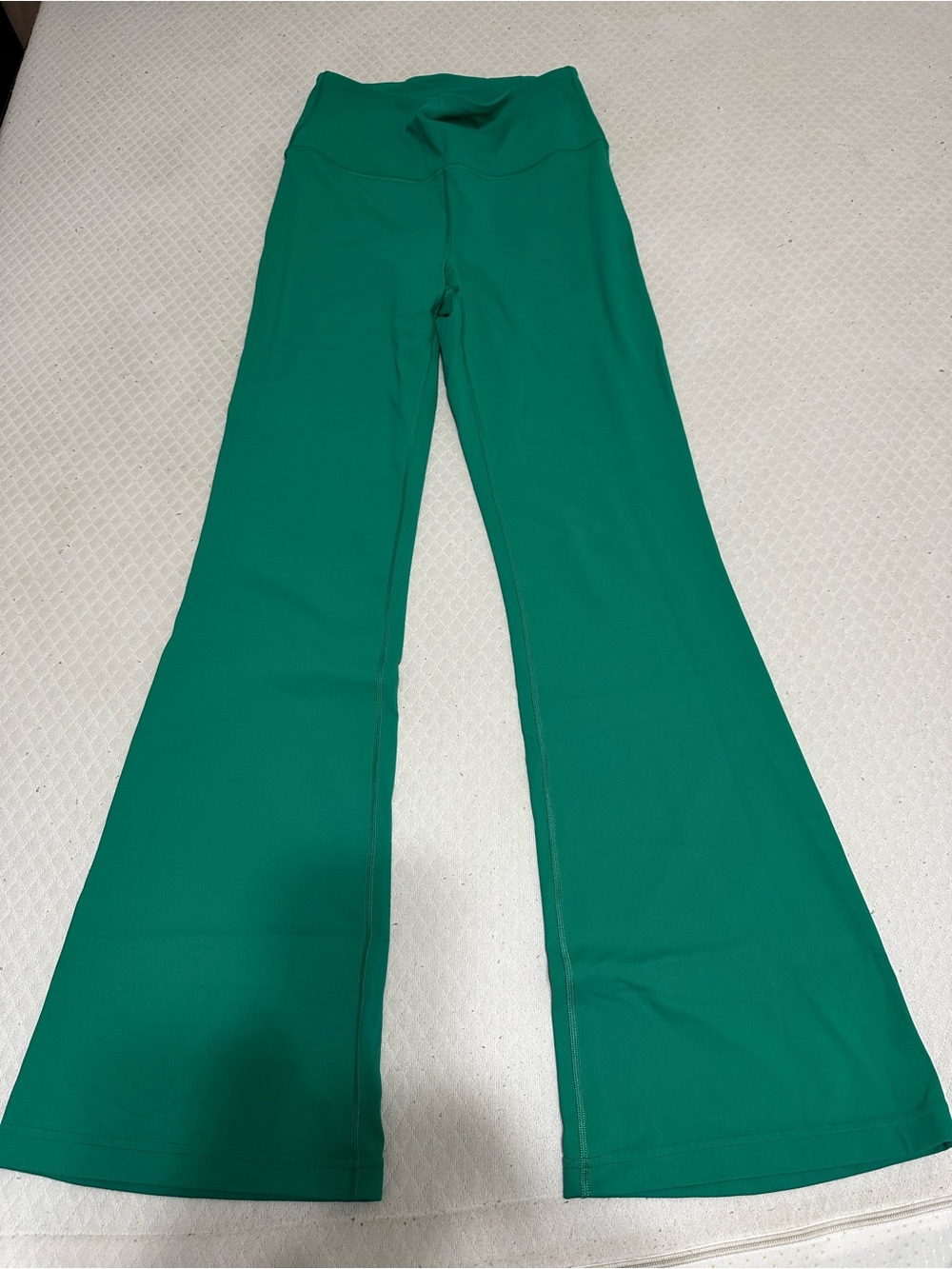 lululemon athletica Emerald Green Flare Leggings